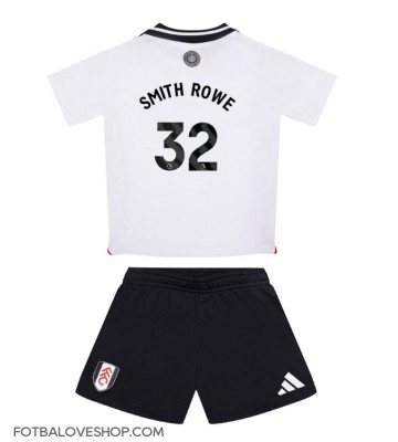 Fulham Emile Smith Rowe #32 Dětské Domácí Dres 2024-25 Krátký Rukáv (+ trenýrky)
